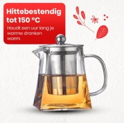 Procidi® Glazen Theepot Met Filter - Theekan Met Infuser - Dubbelwandig Borosilicaat Glas - Thee Thermoskan - Koffiekan 950 ML - Teapot 14 Procidi® Glazen Theepot Met Filter - Theekan Met Infuser - Dubbelwandig Borosilicaat Glas - Thee Thermoskan - Koffiekan 950 ML - Teapot -Keukenproducten Winkel 1200x1197 12