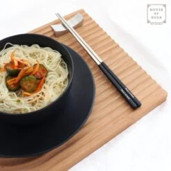 House Of Husk Chopsticks Set - Koreaanse Eetstokjes - Vaatwasserbestendig - RVS - 5 Paar - Duo Tone - Zwart Zilver 11 House Of Husk Chopsticks Set - Koreaanse Eetstokjes - Vaatwasserbestendig - RVS - 5 Paar - Duo Tone - Zwart Zilver -Keukenproducten Winkel 1200x1198 20