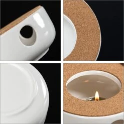 ConBlom Keramische Theepot, Warmer, Theewarmer, Koffiewarmer, Stoofje, Met Kurk-stoofje, Theepot Basis, Theefornuis, Melkwarmer Voor Thuis, Café, Theemelk (zonder Kaars En Theepot) 13 ConBlom Keramische Theepot, Warmer, Theewarmer, Koffiewarmer, Stoofje, Met Kurk-stoofje, Theepot Basis, Theefornuis, Melkwarmer Voor Thuis, Café, Theemelk (zonder Kaars En Theepot) -Keukenproducten Winkel 1200x1199 13