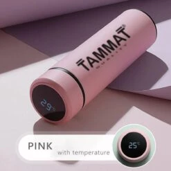 Slimme Thermosfles Met LCD Temperatuur Display - Curver Isolatiefles 500 ML - Rubber Coating - Dubbelwandige Thermosfles - Thermosbeker - Isoleerfles - Thermoskan - Travel Mug - Bidon Drinkfles - Koffiebeker - Drinkflessen - RVS - Smart Thermos -Keukenproducten Winkel 1200x1200 1000