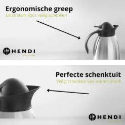 Hendi Thermoskan 2 Liter - Isoleerkan Met Drukknop - Zwart - Ø14,5x(H)26cm 12 Hendi Thermoskan 2 Liter - Isoleerkan Met Drukknop - Zwart - Ø14,5x(H)26cm -Keukenproducten Winkel 1200x1200 1128