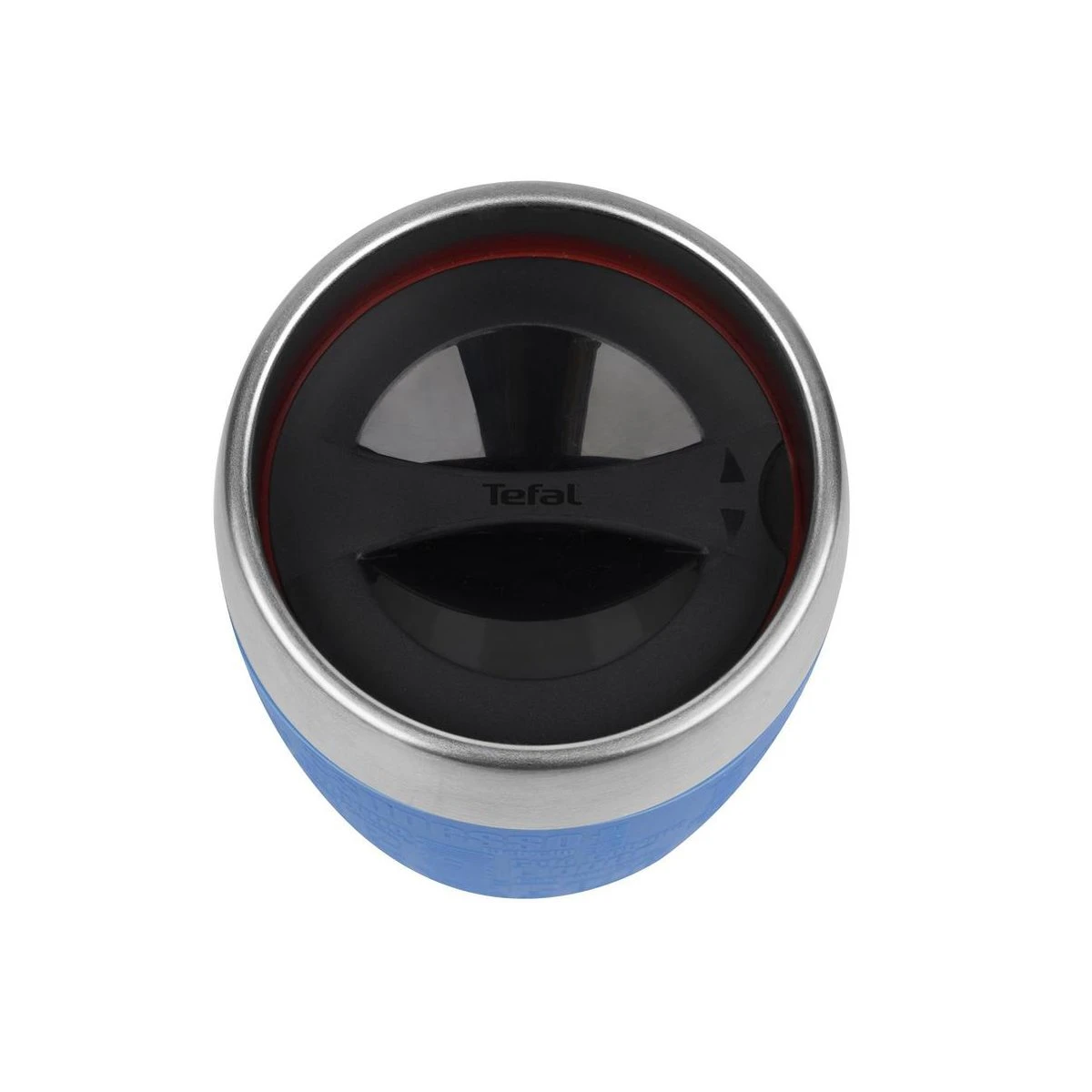 Tefal TRAVEL CUP K30833 Isoleerbeker - Inhoud 0.2L RVS / Blauw 7 Tefal TRAVEL CUP K30833 Isoleerbeker - Inhoud 0.2L RVS / Blauw - Afbeelding 5