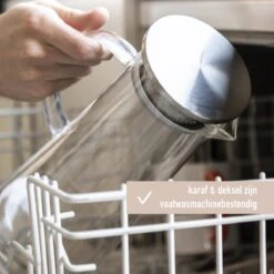 MÊZON® Schenkkan - Glazen Waterkan - Waterkaraf Voor Fruitwater - Multifunctionele Decanteer Karaf - Kan Met Deksel - 1.5L Capaciteit 11 MÊZON® Schenkkan - Glazen Waterkan - Waterkaraf Voor Fruitwater - Multifunctionele Decanteer Karaf - Kan Met Deksel - 1.5L Capaciteit -Keukenproducten Winkel 1200x1200 1160