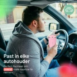 Triple J® Koffiebeker To Go - Thermosbeker - BPA & Lekvrij - 380ml - Roze -Keukenproducten Winkel 1200x1200 1179