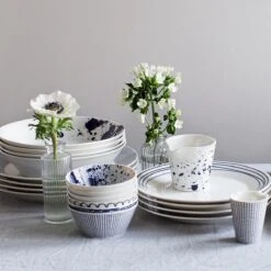 Royal Doulton Pacific - 6x Mok / Beker - Porselein - Wit / Blauw - 450 Ml - Set Van 6 Mokken 15 Royal Doulton Pacific - 6x Mok / Beker - Porselein - Wit / Blauw - 450 Ml - Set Van 6 Mokken -Keukenproducten Winkel 1200x1200 1186