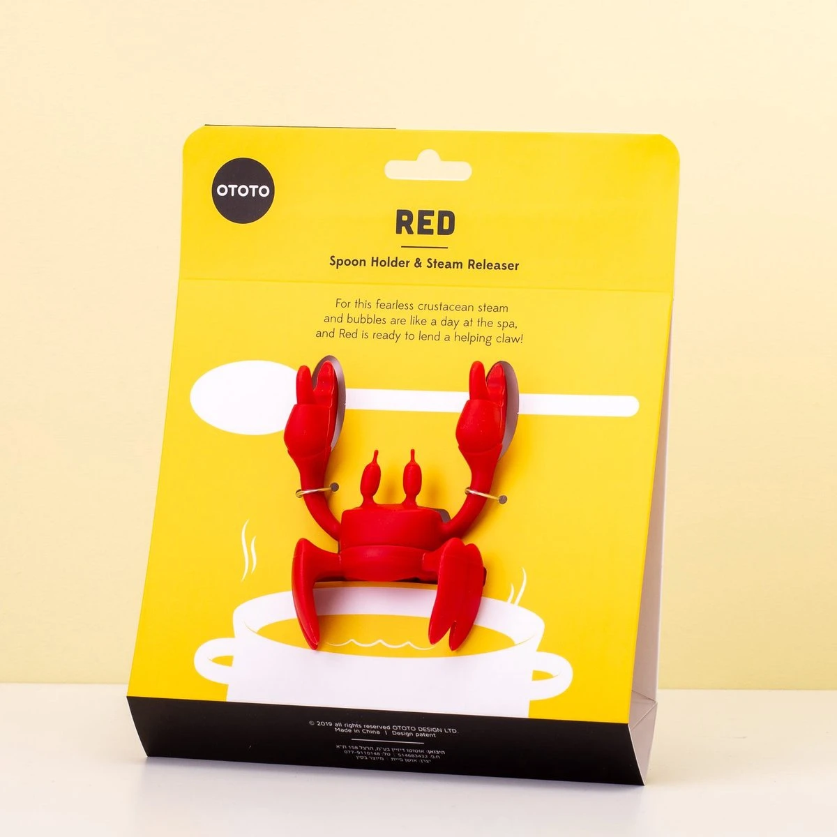 Ototo Lepelhouder Red The Crab 10 Ototo Lepelhouder Red The Crab - Afbeelding 8