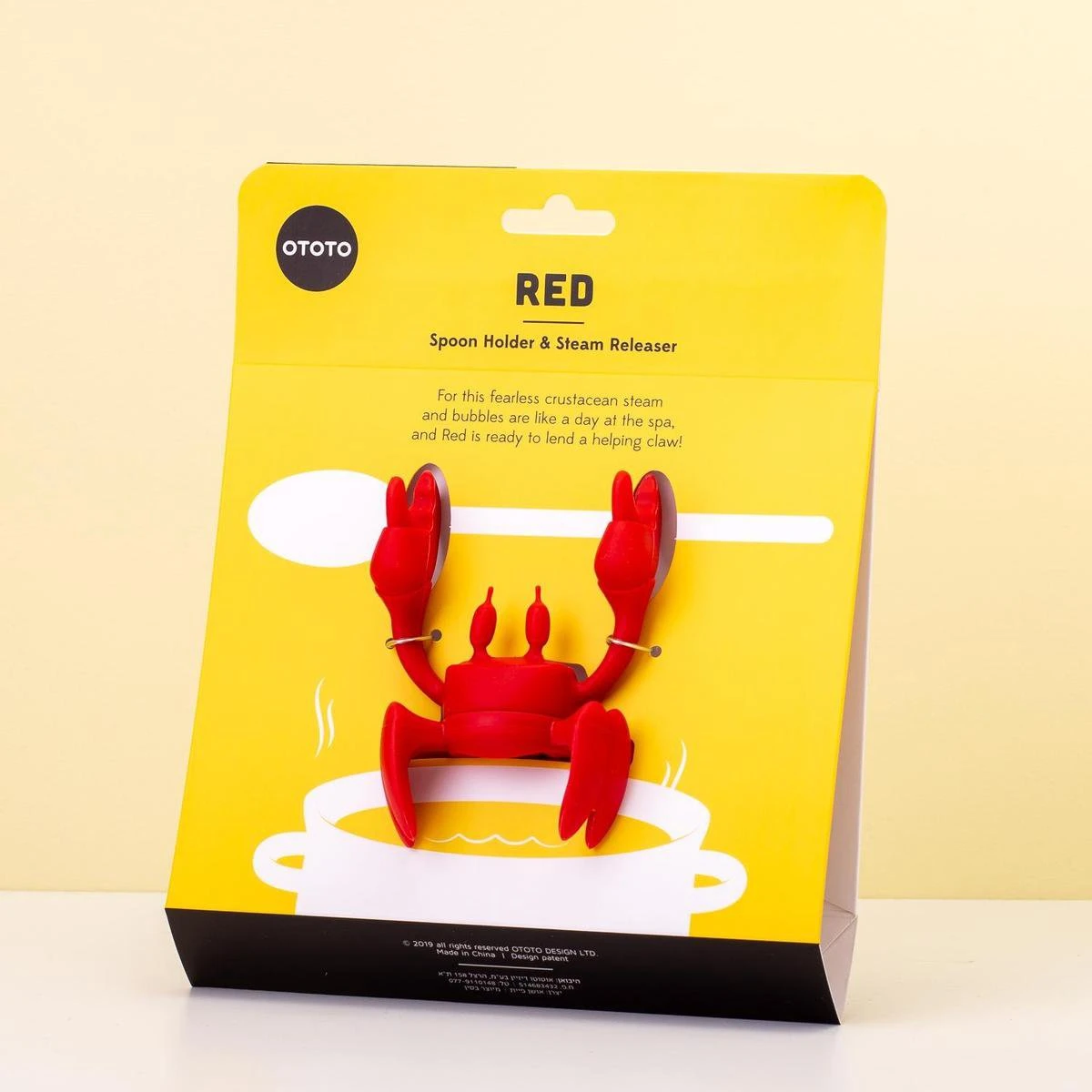 Ototo Lepelhouder Red The Crab 11 Ototo Lepelhouder Red The Crab - Afbeelding 9
