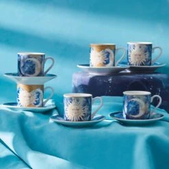 Karaca - Astrologisch Coffee Cup Set Voor 6 - Romantische Koffieliefhebbers - Espresso Mokken Set - Espresso Mok - Turkse Koffie - Valentijn Cadeau - Gift Box -Keukenproducten Winkel 1200x1200 1203
