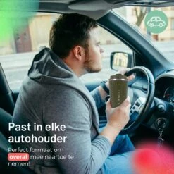 Triple J® Koffiebeker To Go - Thermosbeker - BPA & Lekvrij - 510ml - Groen -Keukenproducten Winkel 1200x1200 1216