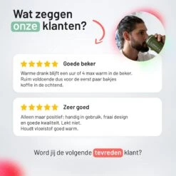 Triple J® Koffiebeker To Go - Thermosbeker - BPA & Lekvrij - 510ml - Groen -Keukenproducten Winkel 1200x1200 1220