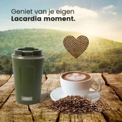 LaCardia Koffiebeker To Go Premium Groen – Thermosbeker – Theebeker – 380ML – Herbruikbaar -Keukenproducten Winkel 1200x1200 1225