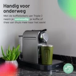 Triple J® Koffiebeker To Go - Thermosbeker - BPA & Lekvrij - 380ml - Groen -Keukenproducten Winkel 1200x1200 1251