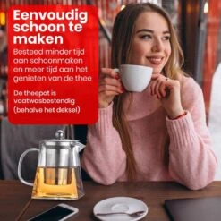Procidi® Glazen Theepot Met Filter - Theekan Met Infuser - Dubbelwandig Borosilicaat Glas - Thee Thermoskan - Koffiekan 950 ML - Teapot 19 Procidi® Glazen Theepot Met Filter - Theekan Met Infuser - Dubbelwandig Borosilicaat Glas - Thee Thermoskan - Koffiekan 950 ML - Teapot -Keukenproducten Winkel 1200x1200 1353