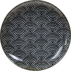 Tokyo Design Studio - Nippon Black Dessertborden 16 Cm (set Van 6) -Keukenproducten Winkel 1200x1200 1383