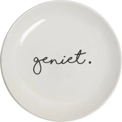 Bord Set Van 4 Stuks ø15cm . Met Tekst Geniet / Lekker/ Vandaag Is Mijn Lievelingsdag /hondje Gusta -Keukenproducten Winkel 1200x1200 1391