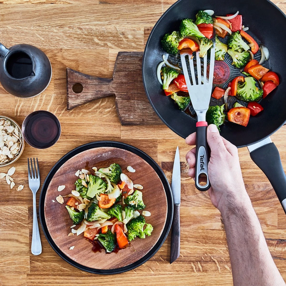 Tefal Unlimited Wokpan - Ø 28cm 4 Tefal Unlimited Wokpan - Ø 28cm - Afbeelding 2