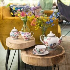 Melli Mello - Suikerpot Nora - Suikerkommetje - Bloemen - Stippen - Suiker -Keukenproducten Winkel 1200x1200 1414