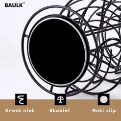 Eiermand – Eierrek – Eierhouder – Eieren – 360° - Zwart - Pasen - 39 Eieren - BAULK® 13 Eiermand – Eierrek – Eierhouder – Eieren – 360° - Zwart - Pasen - 39 Eieren - BAULK® -Keukenproducten Winkel 1200x1200 1467