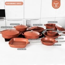 Westinghouse Performance Series - Koekenpan Inductie 28cm - Oven Geschikt - Rood - Geschikt Voor Alle Warmtebronnen -Keukenproducten Winkel 1200x1200 167