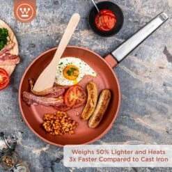 Westinghouse Performance Series - Koekenpan Inductie 28cm - Oven Geschikt - Rood - Geschikt Voor Alle Warmtebronnen -Keukenproducten Winkel 1200x1200 169