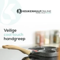 Culistar Pannenkoekenpan Inductie - Pancake Pan - Omeletpan - Omeletmaker - Eierpan - Inclusief Receptenboekje -Keukenproducten Winkel 1200x1200 301