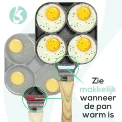 Culistar Pannenkoekenpan Inductie - Pancake Pan - Omeletpan - Omeletmaker - Eierpan - Inclusief Receptenboekje -Keukenproducten Winkel 1200x1200 302