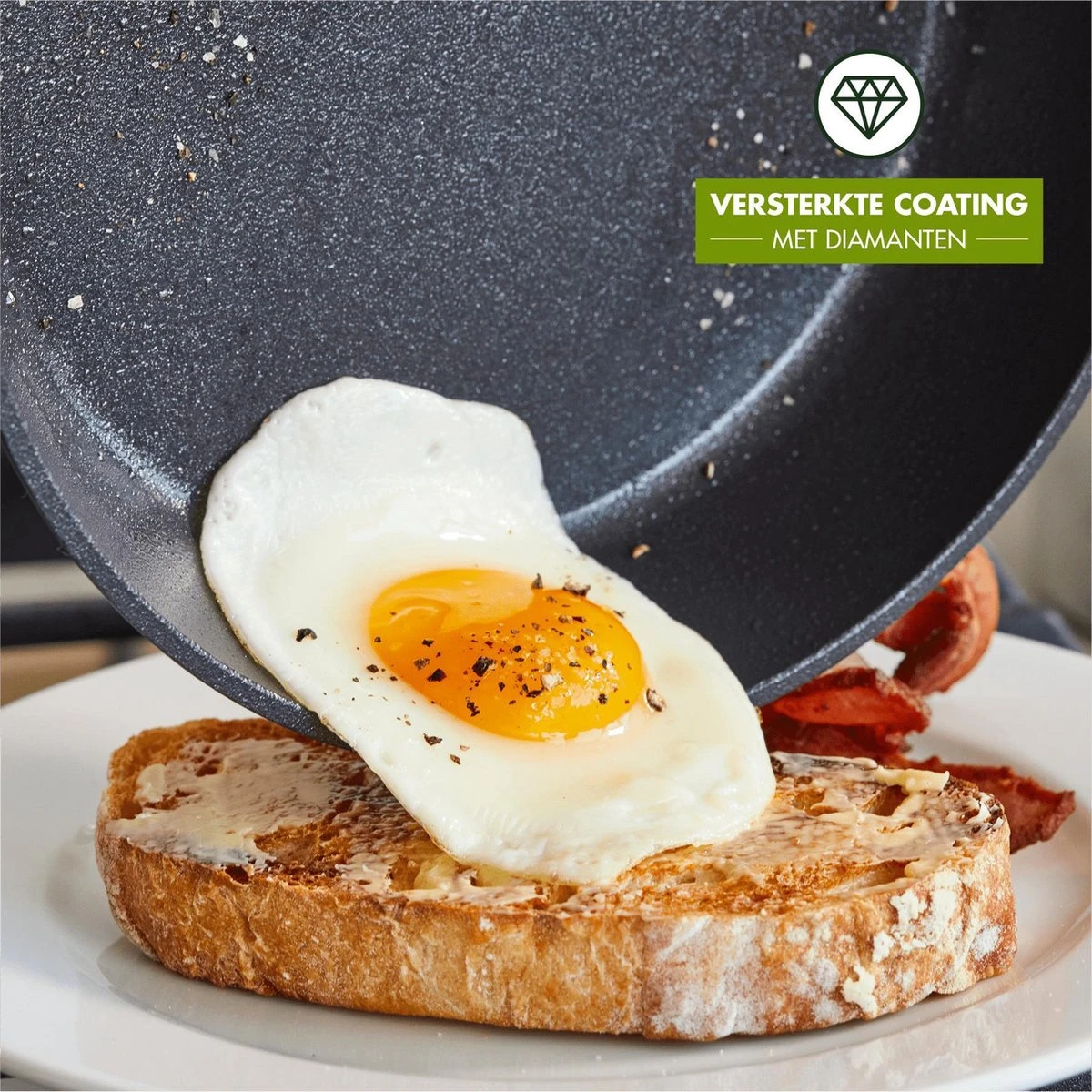 GreenPan Copenhagen Pannekoekenpan 28cm 12 GreenPan Copenhagen Pannekoekenpan 28cm - Afbeelding 10