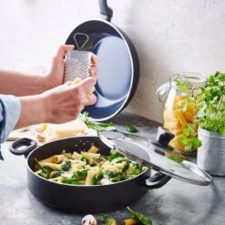 Greenpan Torino Keramische Hapjespan - 28 Cm - Met Glazen Deksel -Keukenproducten Winkel 1200x1200 377