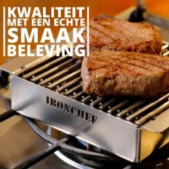 IRONCHEF Lavastenen Grill - Geschikt Voor Gasfornuis - Barbecue - BBQ - Grillplaat - Grilplaat - Bakplaat - Grillpan 16 IRONCHEF Lavastenen Grill - Geschikt Voor Gasfornuis - Barbecue - BBQ - Grillplaat - Grilplaat - Bakplaat - Grillpan -Keukenproducten Winkel 1200x1200 432