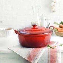 Le Creuset Braadpan Faitout Tradition Kersenrood - ø 24 Cm / 3 Liter 13 Le Creuset Braadpan Faitout Tradition Kersenrood - ø 24 Cm / 3 Liter -Keukenproducten Winkel 1200x1200 503