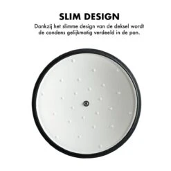 MOA Gietijzeren Braadpan - Inhoud 5,7 Liter - 26CM - Rond - Alle Warmtebronnen - Ook Voor Inductie - Gewicht 5,8 Kg - Wit - C26W -Keukenproducten Winkel 1200x1200 514