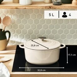 Tefal LOV Braadpan - 5L - Ø25 Cm - Beige 29 Tefal LOV Braadpan - 5L - Ø25 Cm - Beige -Keukenproducten Winkel 1200x1200 536