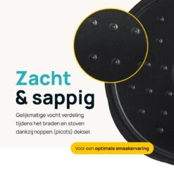 MOA Gietijzeren Braadpan - Inhoud 7,1 Liter - 29CM - Rond - Alle Warmtebronnen - Ook Voor Inductie - Gewicht 7,6 Kg - Zwart - MC29B 15 MOA Gietijzeren Braadpan - Inhoud 7,1 Liter - 29CM - Rond - Alle Warmtebronnen - Ook Voor Inductie - Gewicht 7,6 Kg - Zwart - MC29B -Keukenproducten Winkel 1200x1200 582