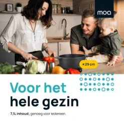 MOA Gietijzeren Braadpan - Inhoud 7,1 Liter - 29CM - Rond - Alle Warmtebronnen - Ook Voor Inductie - Gewicht 7,6 Kg - Zwart - MC29B 17 MOA Gietijzeren Braadpan - Inhoud 7,1 Liter - 29CM - Rond - Alle Warmtebronnen - Ook Voor Inductie - Gewicht 7,6 Kg - Zwart - MC29B -Keukenproducten Winkel 1200x1200 584