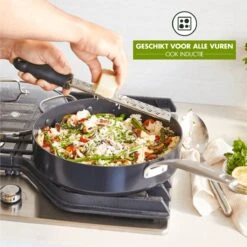 GreenPan Copenhagen Stoofpan Met Deksel En Extra Handvat 28cm/4.3L -Keukenproducten Winkel 1200x1200 653