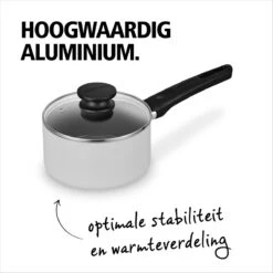 BRABANTIA INDU+ Steelpan Met Deksel - Keramische Antiaanbaklaag - Ø 16 Cm - Inductie - Pfas Vrij -Keukenproducten Winkel 1200x1200 715