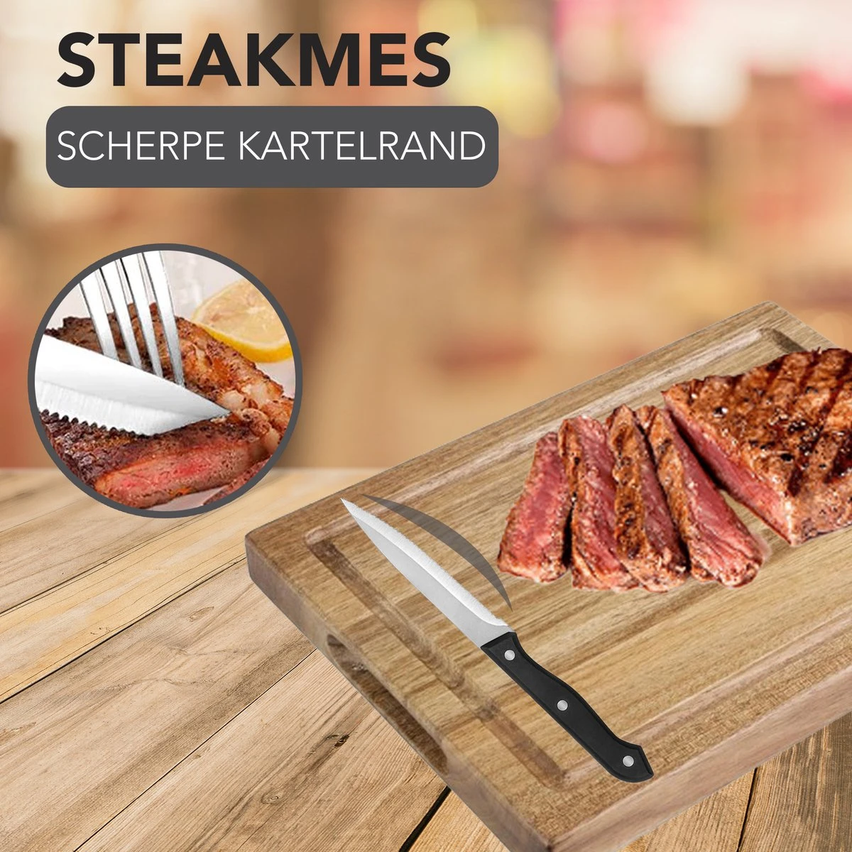 Achaté Bestekset 6 Persoons - 36-delig - RVS - Lepels, Messen, Vorken En Steakmessen - Hoogwaardige Kwaliteit - Vaatwasser Bestendig - Zilver 7 Achaté Bestekset 6 Persoons - 36-delig - RVS - Lepels, Messen, Vorken En Steakmessen - Hoogwaardige Kwaliteit - Vaatwasser Bestendig - Zilver - Afbeelding 5