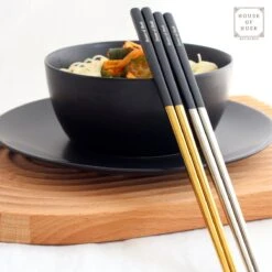 House Of Husk Chopsticks Set - Koreaanse Eetstokjes - Vaatwasserbestendig - RVS - 5 Paar - Duo Tone - Zwart Zilver 14 House Of Husk Chopsticks Set - Koreaanse Eetstokjes - Vaatwasserbestendig - RVS - 5 Paar - Duo Tone - Zwart Zilver -Keukenproducten Winkel 1200x1200 752