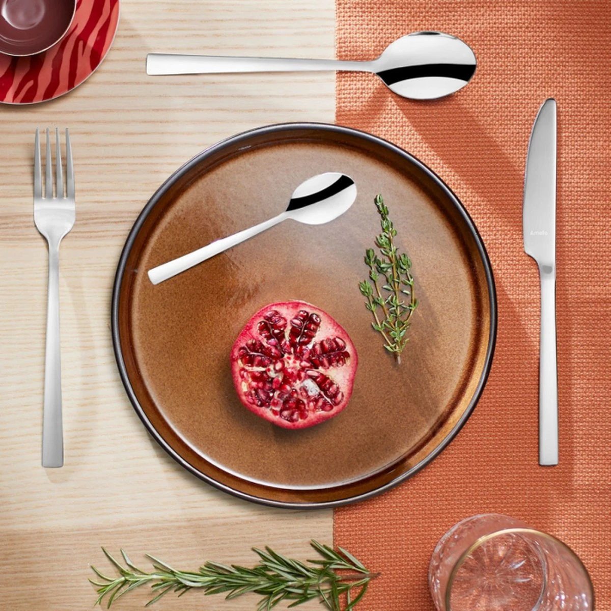 Amefa Manille - 42 Delige All You Need Bestekset - 6 Personen - Zilver - Complete Set Bestek 4 Amefa Manille - 42 Delige All You Need Bestekset - 6 Personen - Zilver - Complete Set Bestek - Afbeelding 2