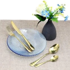 Bestekset 24-delig Goudkleurig - Bestek Voor 6 Personen - Tafelbestek Inclusief Bestekcassette -Keukenproducten Winkel 1200x1200 773