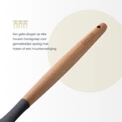 Hescom Siliconen Gesloten Opscheplepel Met Anti-aanbaklaag - Keukengerei Met Ergonomisch Design - Hittebestendige Serveerlepel - Vaatwasservriendelijk -Keukenproducten Winkel 1200x1200 868