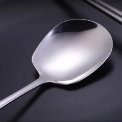 House Of Husk® Opscheplepel Set - Zilver - Serveerlepel - Groetelepel - Aardappellepel - 21cm - RVS - 4 Stuks -Keukenproducten Winkel 1200x1200 913