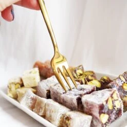 House Of Husk® Gouden Gebaksvorkjes - Dessertvorken - Taartvorkjes - Cocktailvorken - Klein Vorkjes - 12 Stuks - RVS - 14cm -Keukenproducten Winkel 1200x1200 926