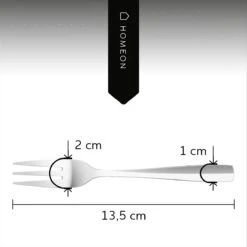 Gebaksvorkjes - Set Van 12 Taartvorkjes - Rvs - 13,5 Cm -Keukenproducten Winkel 1200x1200 933