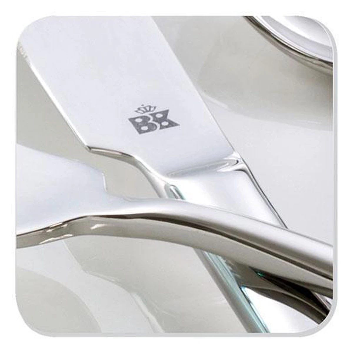 BK Waal Taartvorken - 6 Stuks - 18/10 Edelstaal 4 BK Waal Taartvorken - 6 Stuks - 18/10 Edelstaal - Afbeelding 2