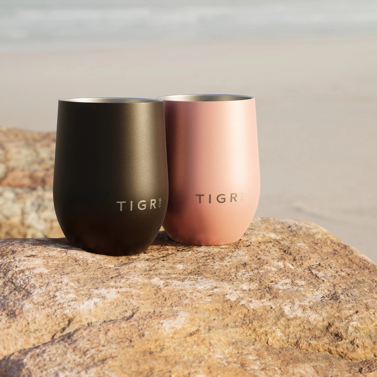 TIGR Cup - Drinkbeker - Thermosbeker - Koffie En Thee - 350ml - Rosé Goud 7 TIGR Cup - Drinkbeker - Thermosbeker - Koffie En Thee - 350ml - Rosé Goud - Afbeelding 5