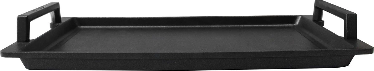 Eurolux Teppanyaki Plaat Met Grepen - 41 X 24 X 2.5 Cm - Zwart - Aluminium - Geschikt Voor Alle Warmtebronnen 5 Eurolux Teppanyaki Plaat Met Grepen - 41 X 24 X 2.5 Cm - Zwart - Aluminium - Geschikt Voor Alle Warmtebronnen - Afbeelding 3