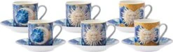 Karaca - Astrologisch Coffee Cup Set Voor 6 - Romantische Koffieliefhebbers - Espresso Mokken Set - Espresso Mok - Turkse Koffie - Valentijn Cadeau - Gift Box -Keukenproducten Winkel 1200x362