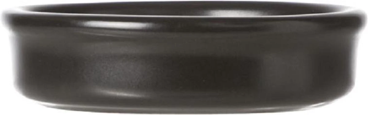 6x Creme Brulee Mini Schaaltjes/bakjes Zwart 7,5 Cm Van Aardewerk - 80 Ml - Tapas Schaaltjes 4 6x Creme Brulee Mini Schaaltjes/bakjes Zwart 7,5 Cm Van Aardewerk - 80 Ml - Tapas Schaaltjes - Afbeelding 2