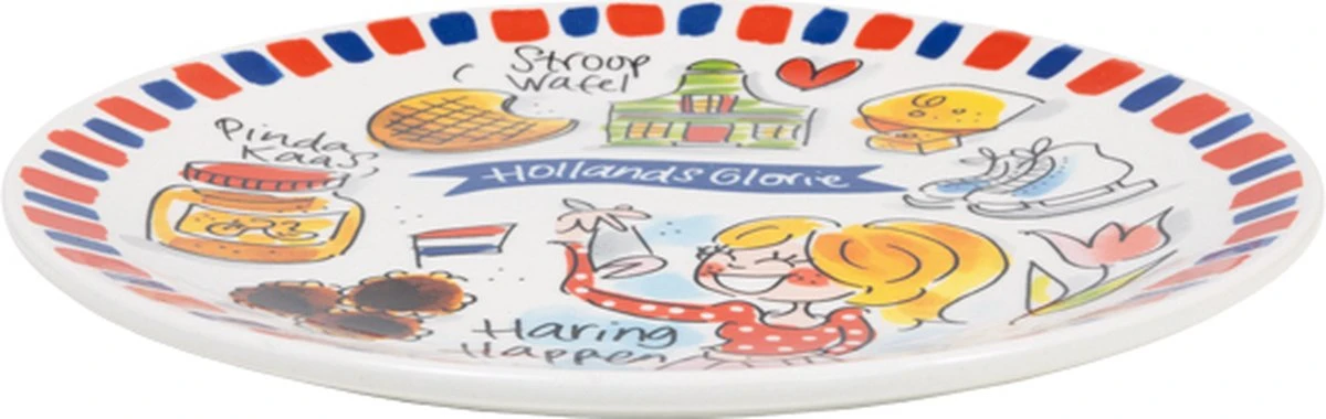 Blond Amsterdam Specials Hollands Glorie Bord ø18cm 4 Blond Amsterdam Specials Hollands Glorie Bord ø18cm - Afbeelding 2